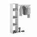 Vestidor Abierto Modular Custom Modulo G Blanco
