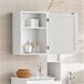 Armario de Pared con 2 estantes BZR19-W SoBuy Blanco