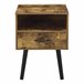 Mesa de Noche Gävle con Cajón aglomerado/madera 42 Madera