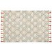 Beliani Alfombra de pelo corto HAJIPUR 160x230 Beige