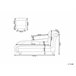 Beliani Chaise longue Terciopelo LORMONT Gris Claro