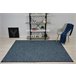Alfombra de cuerda sisal LOFT 21144 Diamantes Zigzag 200x290 Azul