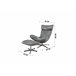 Sillón relax manual BETA  Blanco