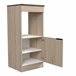 Módulo media columna FUMAY de 60cm para encastar horno Roble