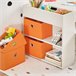 Juego de Mesa Infantil y 2 Sillas Mesa con 8 Cestas SoBuy KMB75-W Blanco