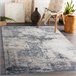 Alfombra lavable ANDRE 1016 Ornamento vintage 160x220 Gris