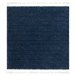 Alfombra BERBER cuadrado 9000 Franjas Bereber Marroquí Shaggy 160x160 Azul