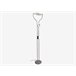 Lámpara de pie MAJOR de acero inoxidable 180cm Inox