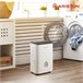 Deshumidificador, Ariston, Deos 21S, 21 litros,Vertical u Horizontal, Clase Energetica B Blanco/ Negro
