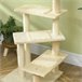 Árbol para Gatos sisal PawHut, mascotas - accesorios para gatos Beige