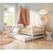 Cama nido EKO II madera maciza blanqueada 90x190cm Blanco
