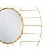 Beliani Espejo decorativo HESDIN Dorado