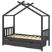 Estructura De Cama Infantil 166x87 Gris