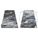 Alfombra DE LUXE moderna 460 Líneas - Structural 160x220 Azul