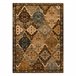 Alfombra de lana OMEGA Torino oriental 170x235 Marron