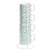 Juego de 4 Tazas Mug Negro