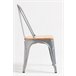 Pack 4 Sillas Torix Madera Natural Gris