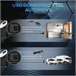 Nevera de Compresor PP, ABS HOMCOM Negro