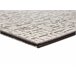Alfombra abstracta en blanco y negro RETRO - ATTICGO 133x190 Blanco