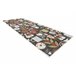 Alfombra lavable ANDRE 1297 Taza café para la cocina Multicolor