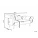 Beliani Chaise longue izquierdo Piel sintética LATTES Blanco