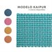 Alfombra baño Kaipur 45x70 Azul