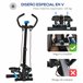 Máquina de Step Acero, ABS HOMCOM, deportes y ocio - fitness Negro