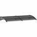 Marquesina Exterior Policarbonato Outsunny Negro