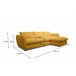Chaise longue CLEMENCE Amarillo