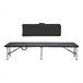 Conjunto Plegable Mesa con 2 Bancos Catering 7house Conjunto Plegable Mesa con 2 Bancos Catering 7house Negro