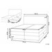 Beliani Cama continental Poliéster MINISTER 193x209 Beige
