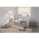 Cama nido 90x190 con somier DUPLEX Blanco