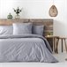 2 Fundas de almohada 100% algodón percal PURE 50x75 Gris Claro