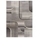 Alfombra abstracta con trazos geométricos MEDEL - ATTICGO 160x230 Gris