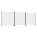 Biombo - Separador Divisor de 3 paneles Blanco