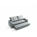 Sofá cama MIXX con almohadas de respaldos Gris