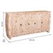 Aparador de madera acabado artesanal Beige