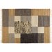 Alfombra de yute/lana/algodón 270x210 Marron