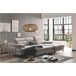 Chaise longue con cama TITUS Gris