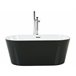 Beliani Bañera independiente HAVANA 72x170 Negro