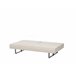 Beliani Sofá cama Poliéster DUBLIN Beige