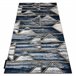 Alfombra DE LUXE moderna 462 Geométrico - Structural 200x290 Azul