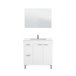 ARKITMOBEL Aktiva Mueble Lavabo 2P+2C + Espejo Blanco