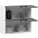 Armario colgante de cocina OLIWIA G2 W60 60 Blanco/ Gris