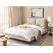 Beliani Cama Bouclé MELLE 155x240 Beige