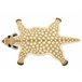 Beliani Alfombra para niños YONA Beige