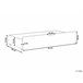 Beliani Conjunto de 2 cajones de cama Madera de pino RUMILLY Gris