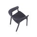 Pack 4 sillas de exterior Diza Antracita