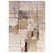 Alfombra de diseño abstracto BERUTI - ATTICGO 133x190 Beige