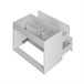 Mueble bajo lavabo encimera Aurora 80 Blanco